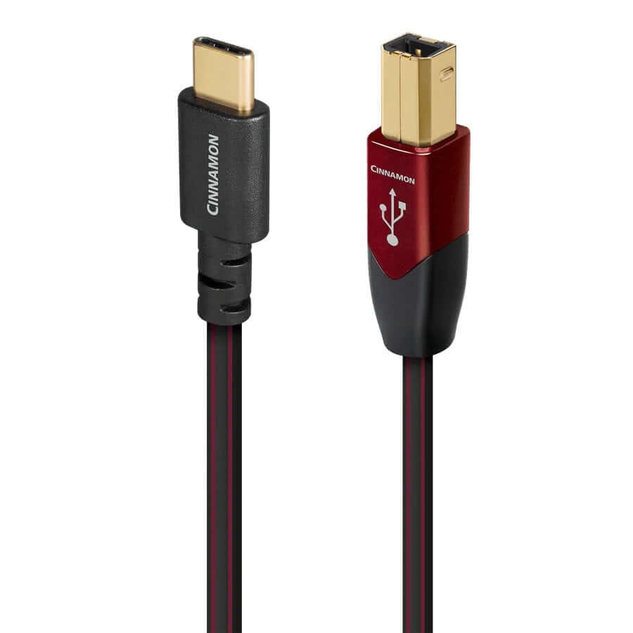 สาย USB AUDIOQUEST : USB-CINNAMON (C TO B) (USB 2.0) (1.5M)